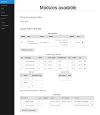 online membership system subscription module